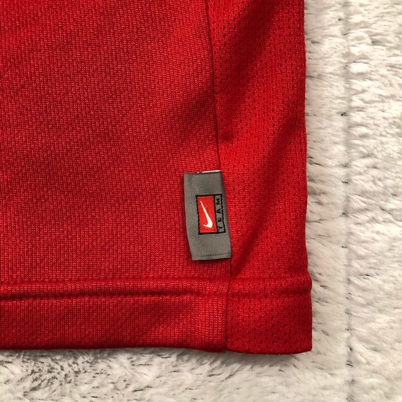 Nike Team Fit Dry Lebron James Ohio State Red Basketball Longsleeve Shirt Mens L - Picture 2 of 11